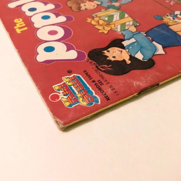 Vintage 1986 The Popples Nutcracker Christmas  Read Along Book Only No Record - Picture 4 of 15